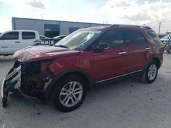 Salvage cars for sale at Haslet, TX auction: 2013 Ford Explorer XLT