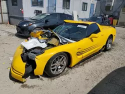 Chevrolet salvage cars for sale: 2003 Chevrolet Corvette Z06