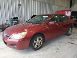 Honda salvage cars for sale: 2007 Honda Accord SE