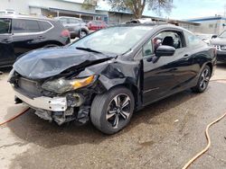 Honda salvage cars for sale: 2015 Honda Civic EX