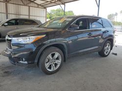 Salvage cars for sale from Copart Cartersville, GA: 2016 Toyota Highlander Limited