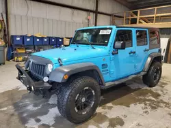 Salvage cars for sale at Sikeston, MO auction: 2018 Jeep Wrangler Unlimited Sport