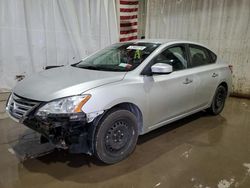 Salvage cars for sale at Central Square, NY auction: 2015 Nissan Sentra S