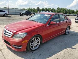 Mercedes-Benz salvage cars for sale: 2013 Mercedes-Benz C 250