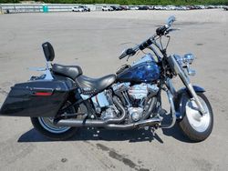 Salvage motorcycles for sale at Windham, ME auction: 2006 Harley-Davidson Flstfi