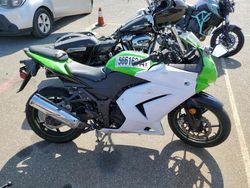 Salvage cars for sale from Copart Rancho Cucamonga, CA: 2009 Kawasaki EX250 J