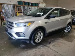 Salvage cars for sale at Elgin, IL auction: 2017 Ford Escape SE