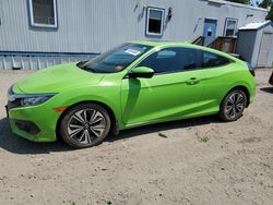 Salvage cars for sale from Copart Lyman, ME: 2017 Honda Civic EX