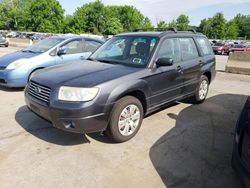 Subaru Forester 2.5x salvage cars for sale: 2008 Subaru Forester 2.5X