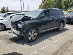 2012 Toyota Highlander Limited en venta en Rancho Cucamonga, CA