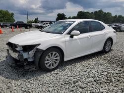 Salvage cars for sale at Mebane, NC auction: 2021 Toyota Camry LE