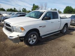 Salvage cars for sale from Copart Bowmanville, ON: 2016 Dodge RAM 1500 SLT