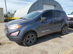 Salvage cars for sale at Wichita, KS auction: 2022 Ford Ecosport S