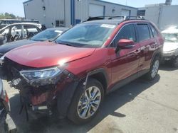 Toyota rav4 Limited salvage cars for sale: 2020 Toyota Rav4 Limited