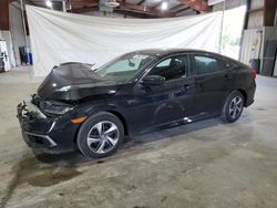 Salvage cars for sale at North Billerica, MA auction: 2020 Honda Civic LX