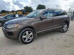 Salvage cars for sale at Apopka, FL auction: 2013 Volkswagen Touareg V6 TDI