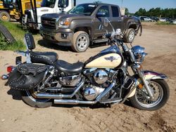 Salvage motorcycles for sale at Kincheloe, MI auction: 1998 Kawasaki VN1500 E