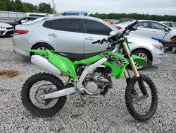 Salvage motorcycles for sale at Memphis, TN auction: 2021 Kawasaki KX450 K