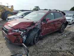 Salvage cars for sale at Franklin, WI auction: 2019 Subaru Crosstrek Limited