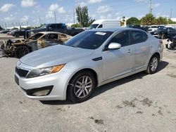 Salvage cars for sale at Miami, FL auction: 2013 KIA Optima LX