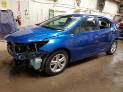 2018 Chevrolet Cruze LT en venta en Casper, WY