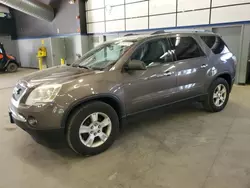 Salvage cars for sale at East Granby, CT auction: 2012 GMC Acadia SLE