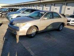 Salvage cars for sale at Louisville, KY auction: 2004 Toyota Camry LE