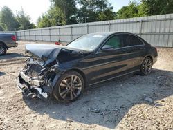 Mercedes-Benz salvage cars for sale: 2017 Mercedes-Benz C300