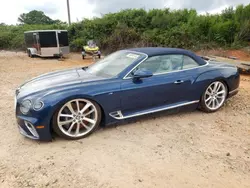 Bentley Continental gt salvage cars for sale: 2021 Bentley Continental GT