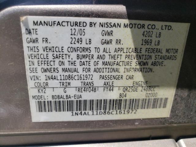 2006 Nissan Altima S