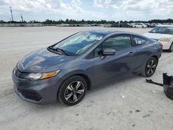 Salvage cars for sale at Arcadia, FL auction: 2014 Honda Civic EX