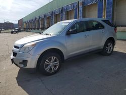 Salvage cars for sale from Copart Columbus, OH: 2012 Chevrolet Equinox LS