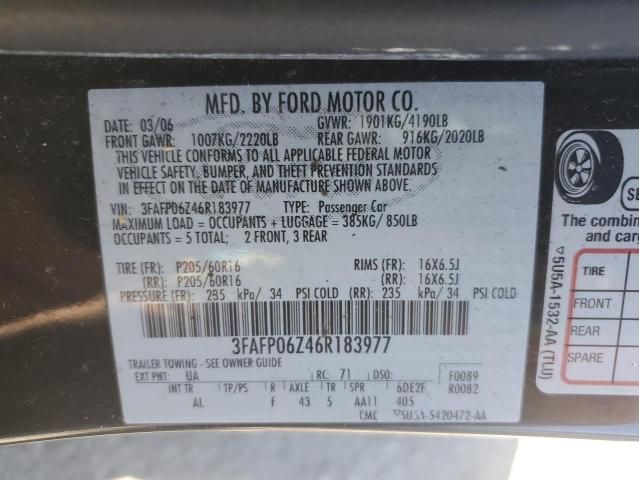 2006 Ford Fusion S