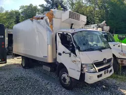 Salvage trucks for sale at West Warren, MA auction: 2020 Hino 195