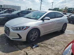 Salvage cars for sale at Chicago Heights, IL auction: 2017 Hyundai Elantra SE