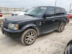 Land Rover Range Rover salvage cars for sale: 2008 Land Rover Range Rover Sport HSE