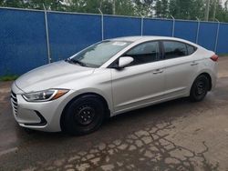 Salvage cars for sale at Moncton, NB auction: 2017 Hyundai Elantra SE