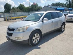 Chevrolet salvage cars for sale: 2010 Chevrolet Traverse LT