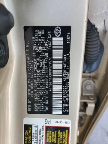 2012 Toyota Camry Base