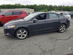 Salvage cars for sale at Exeter, RI auction: 2015 Ford Fusion SE