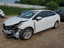 Salvage cars for sale at Davison, MI auction: 2019 Chevrolet Cruze LT