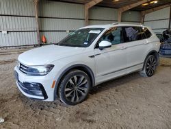 Volkswagen salvage cars for sale: 2020 Volkswagen Tiguan SEL Premium R-Line