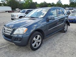 Salvage cars for sale at Madisonville, TN auction: 2011 Mercedes-Benz ML 350 4matic