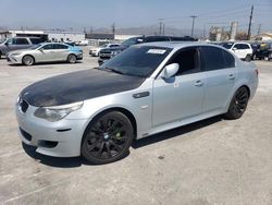 Salvage cars for sale at Sun Valley, CA auction: 2009 BMW M5