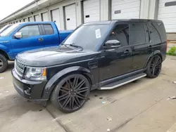Salvage cars for sale at Louisville, KY auction: 2016 Land Rover LR4 HSE