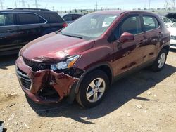 Salvage cars for sale from Copart Elgin, IL: 2017 Chevrolet Trax LS