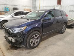 Salvage cars for sale from Copart Milwaukee, WI: 2018 Honda CR-V EXL