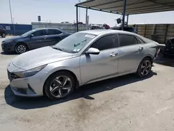 Salvage cars for sale at Anthony, TX auction: 2023 Hyundai Elantra Limited