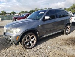 Salvage cars for sale at Riverview, FL auction: 2007 BMW X5 4.8I