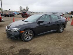 Honda salvage cars for sale: 2016 Honda Civic EX